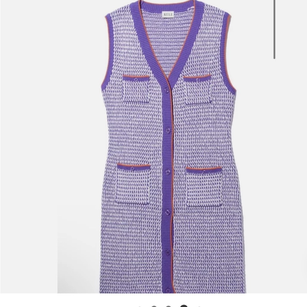 Kule purple sweater dress